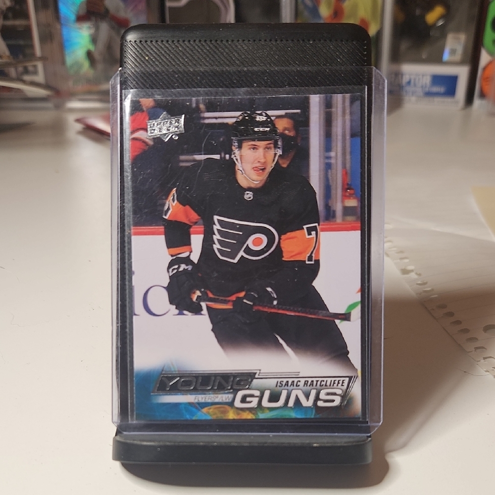 2022-22 Upper Deck Series 1 Isaac Ratcliffe Young Guns Hockey Card